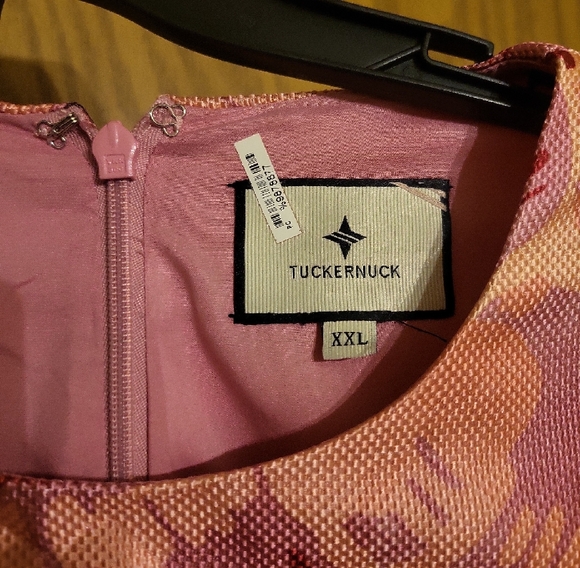 Tuckernuck Pink and Red Floral Kids Dress - Picture 2 of 3